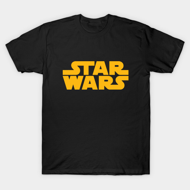 Incontable cebolla Medieval Camiseta Star Wars – logo amarillo – Kydaky – chemas para vos